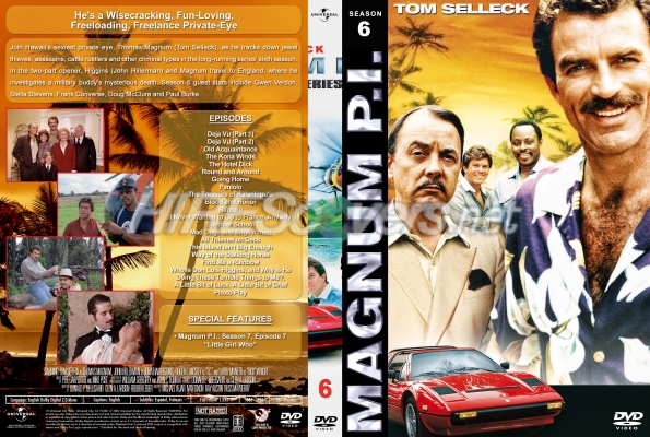 Magnum P.I. – Season 6 (Spanning Spine) by tmscrapbook