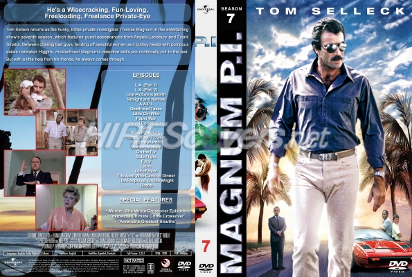 Magnum P.I. – Season 7 (Spanning Spine) by tmscrapbook