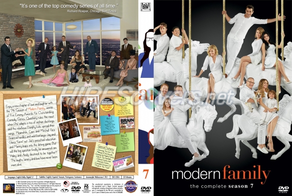 Modern Family – Season 7 (Spanning Spine) by tmscrapbook