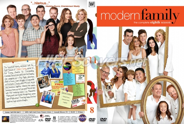 Modern Family – Season 8 (Spanning Spine) by tmscrapbook