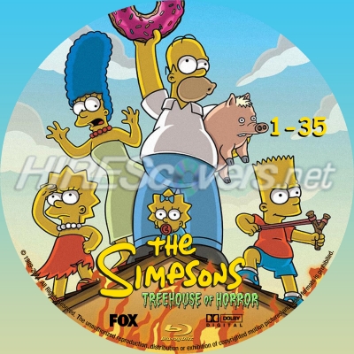 The Simpsons Treehouse of Horror – Season 1-35 by chazz