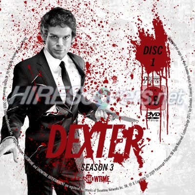 Dexter – Season 3, Disc 1 by Chevalier